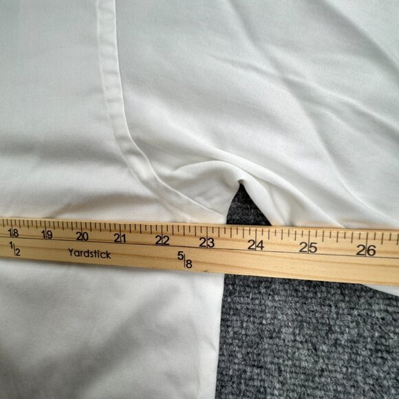 Eton Long Sleeve Button Up Shirt Men Cotton Designer White Ganghester 16.5 Woven - Picture 6 of 15